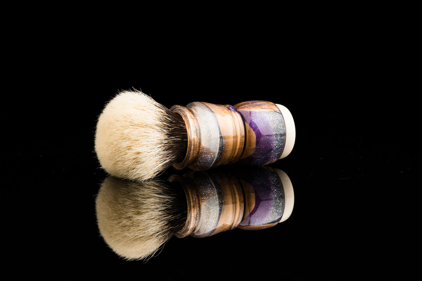 Exceed-5 Evolution-Glaze ‘Glorious Years‘ shaving brush handle