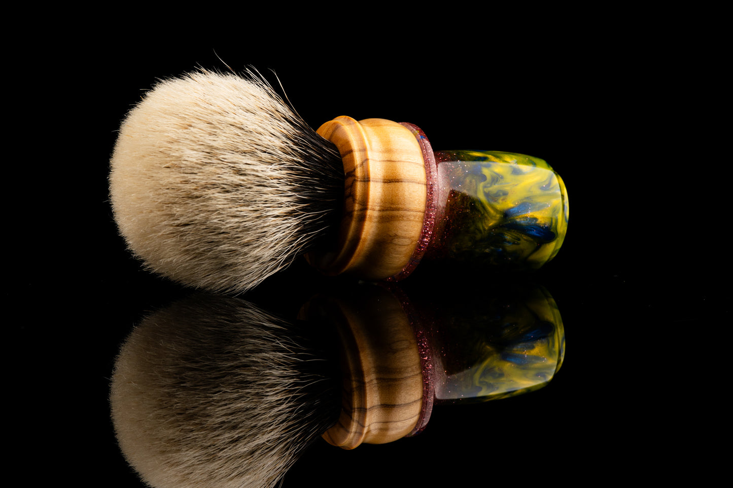 Tulip - ‘Toxic fog‘ shaving brush handle
