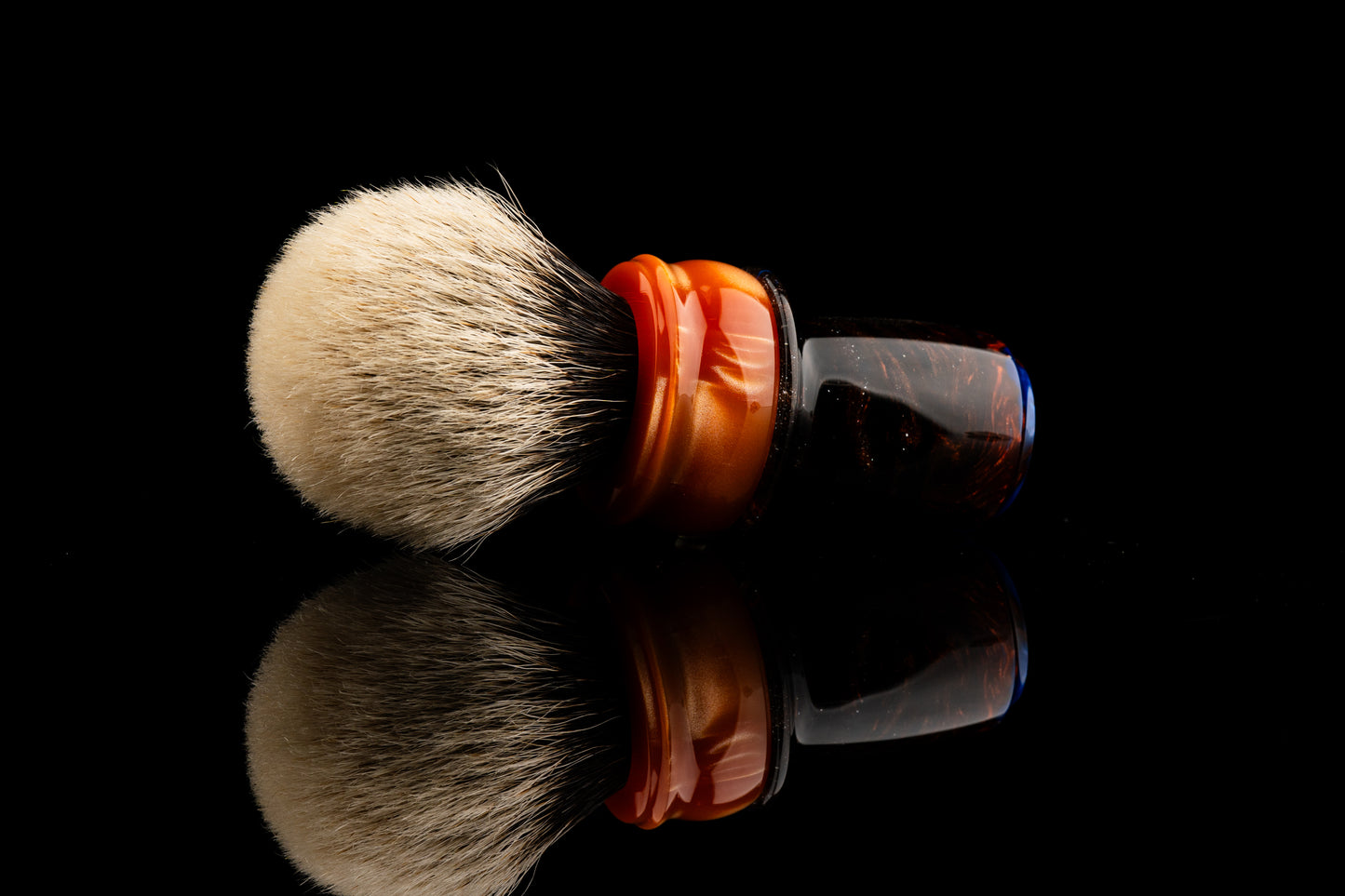 Tulip - ‘Blue stain‘ shaving brush handle