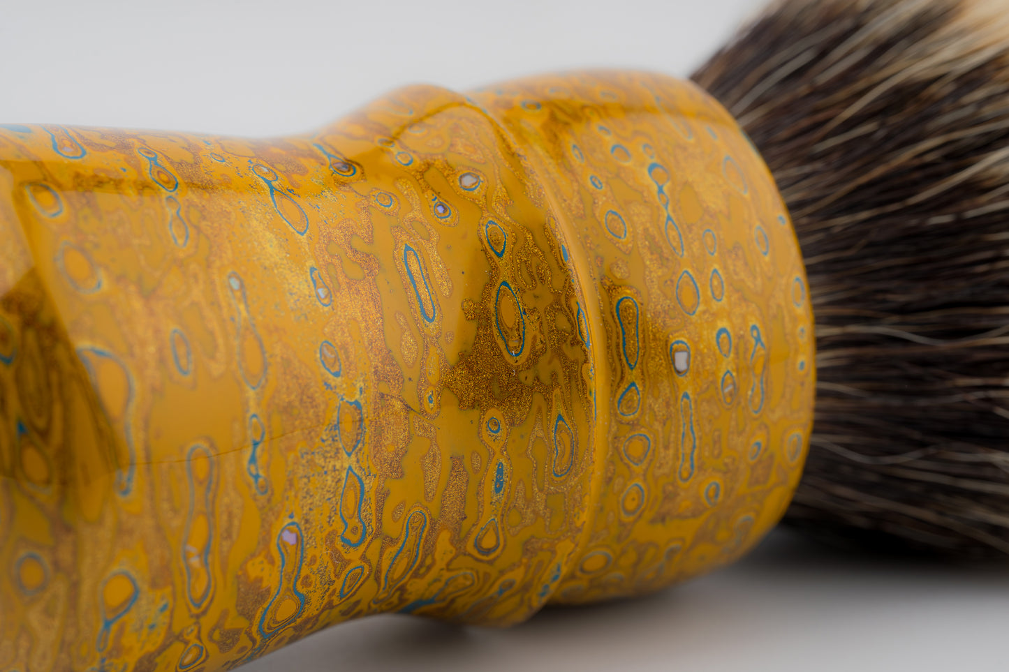 Flagship Limited Edition - Chinese Lacquer -Warhammer - ‘炎黄图腾’ -shaving brush handle