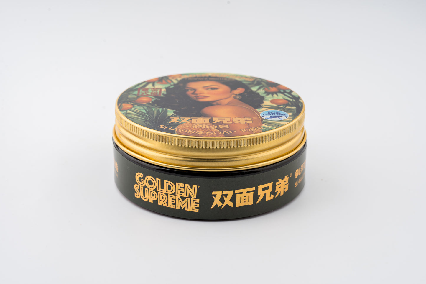 TWOFACE BROTHERS GOLDEN SUPREME - SHAVING SOAP - 意式苦橙 (100g/3.5OZ)