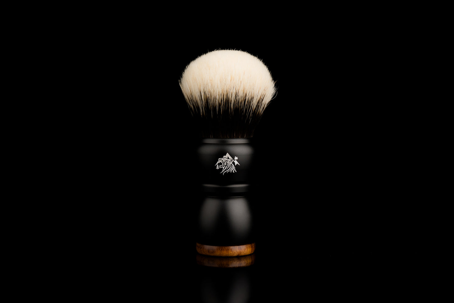 Metal Exceed-伍 - Black General shaving brush handle