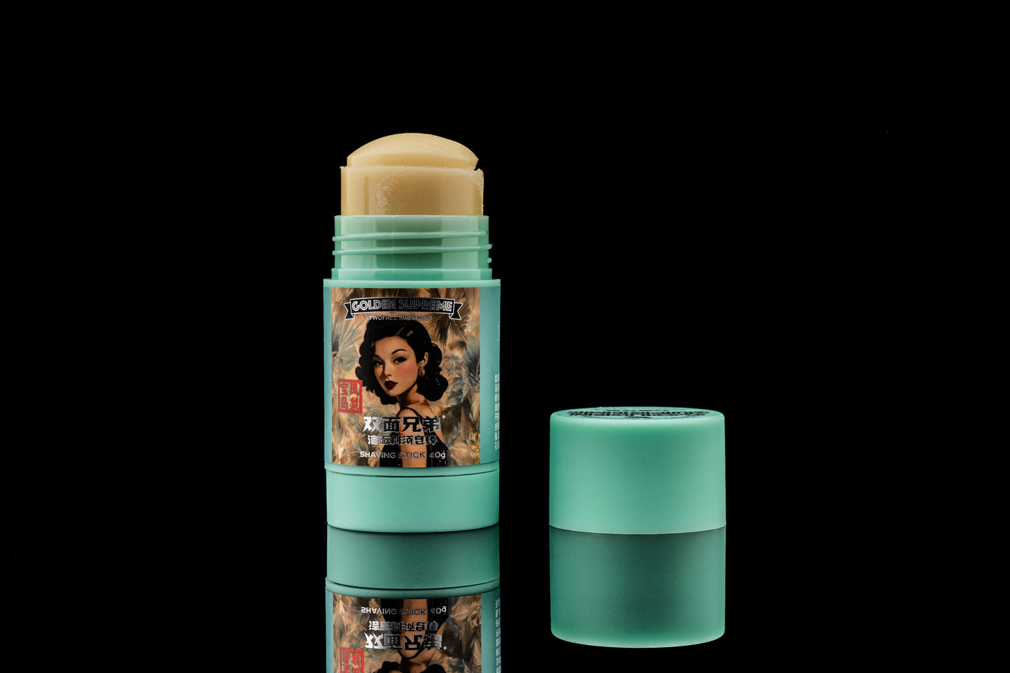 TWOFACE BROTHERS GOLDEN SUPREME - SHAVING STICK - 宝岛凤梨 (40g/1.5OZ)