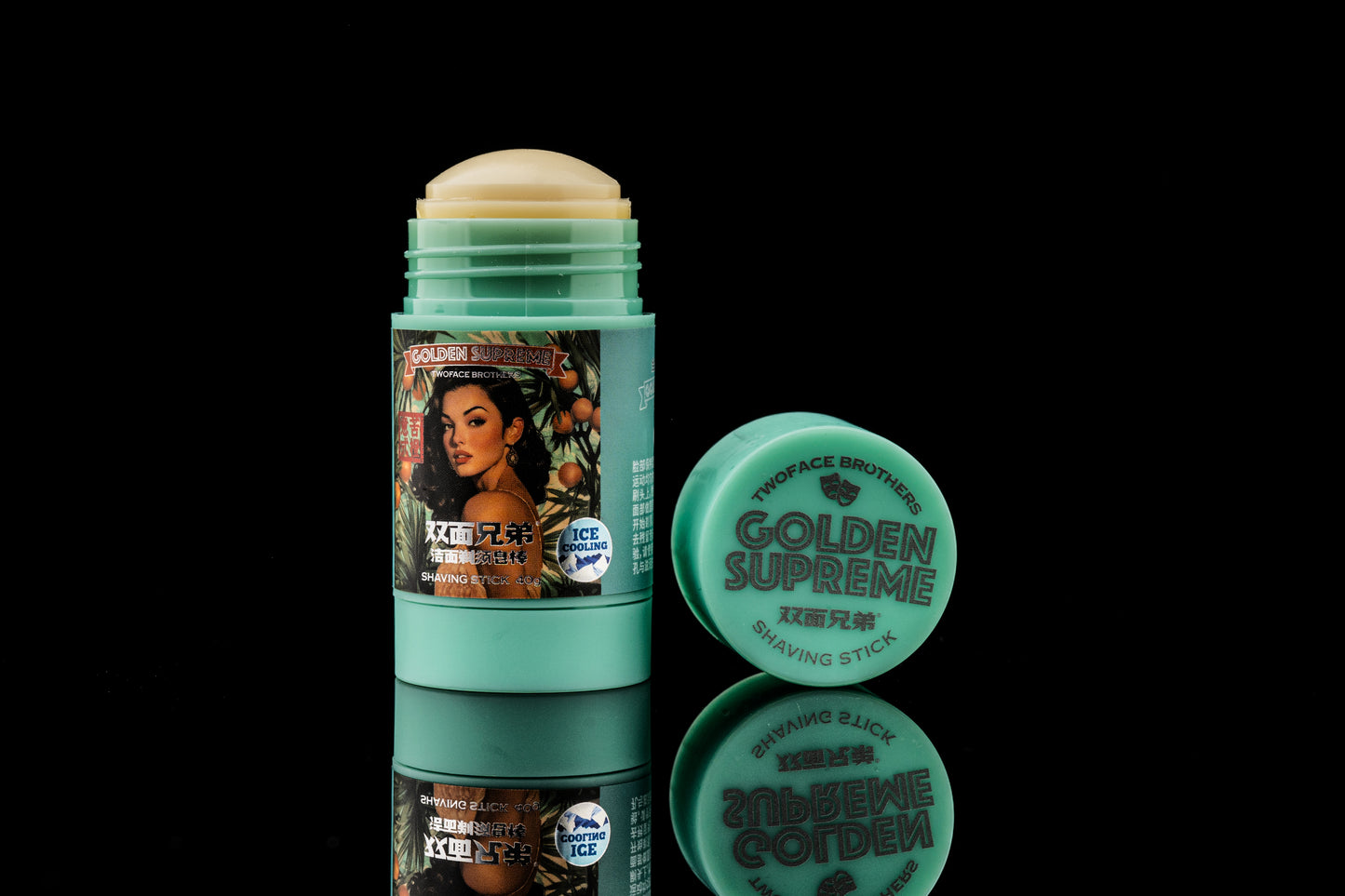 TWOFACE BROTHERS GOLDEN SUPREME - SHAVING STICK - 意式苦橙 (40g/1.5OZ)