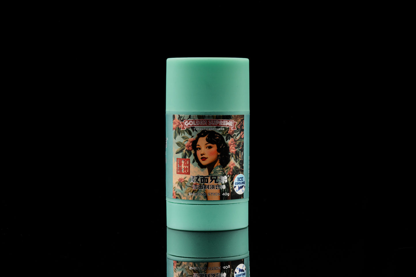 TWOFACE BROTHERS GOLDEN SUPREME - SHAVING STICK - 蔷薇荔枝 (40g/1.5OZ)