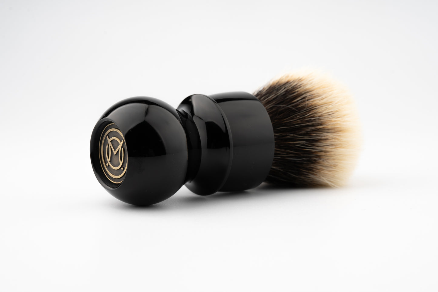 Destiny- Classic Black shaving brush handle