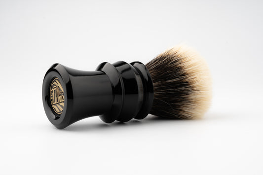 Big Hand - Classic Black shaving brush handle