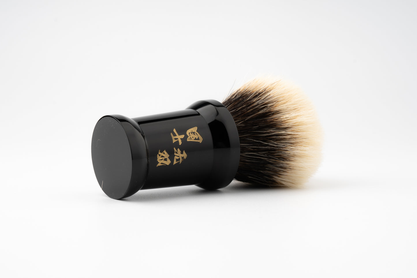 国士无双 - Classic Black shaving brush handle