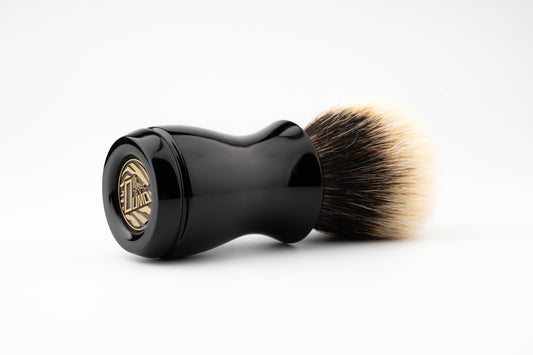 Element  - Classic Black shaving brush handle
