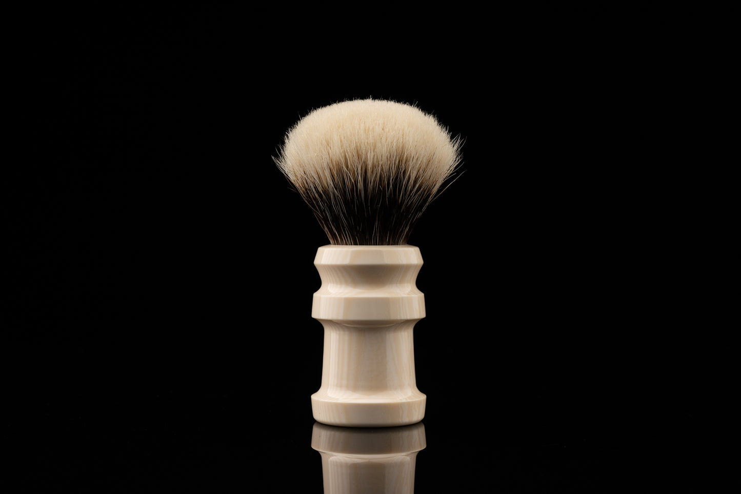 Ding-2-Ivory White shaving brush handle