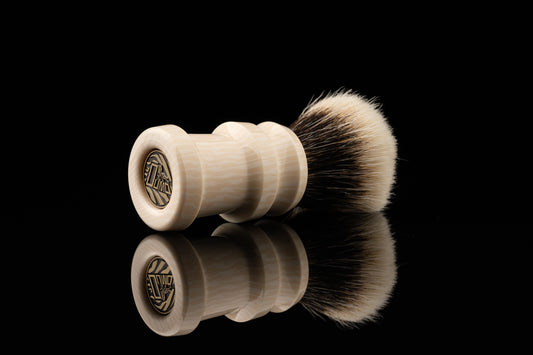 Ding-2-Ivory White shaving brush handle