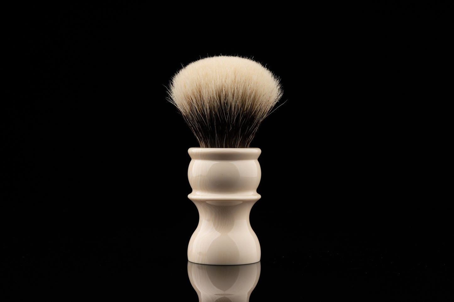 Pandora - Ivory White shaving brush handle