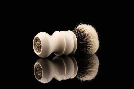 Venus - Ivory White shaving brush handle