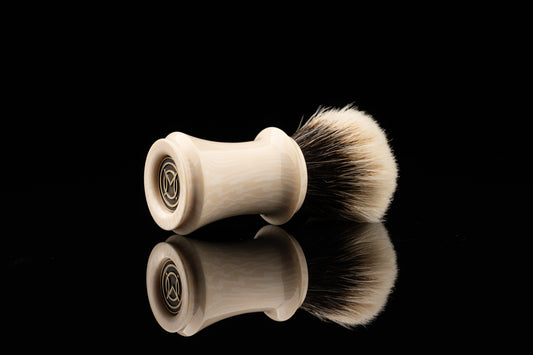 Lighthouse - Ivory White shaving brush handle