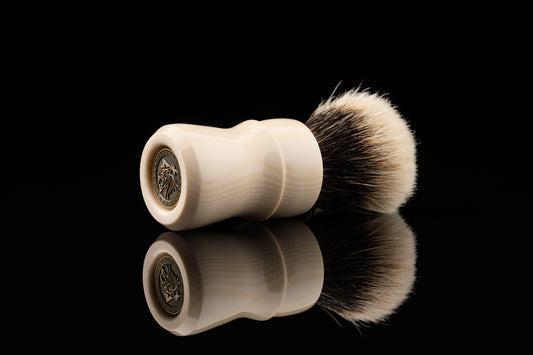 Warhammer - Ivory White shaving brush handle