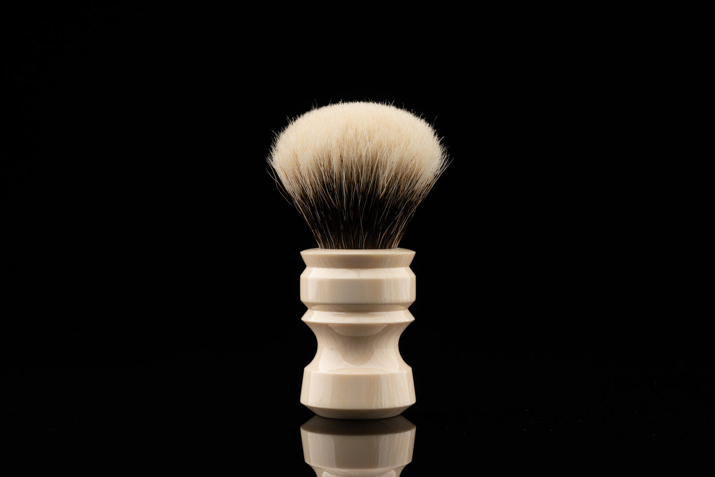 New Chubby - Ivory White shaving brush handle