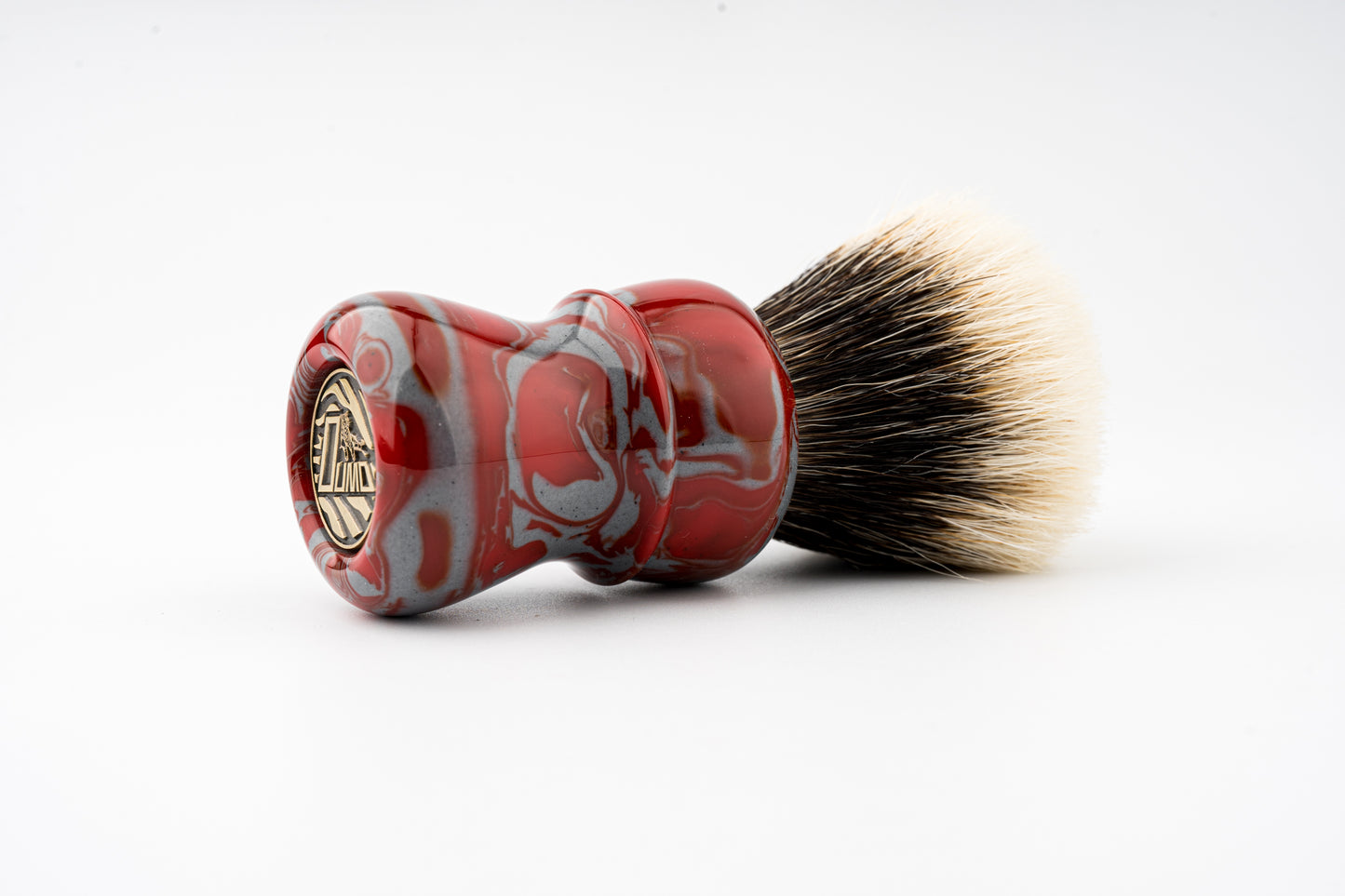 Compass - Red Earth shaving brush handle
