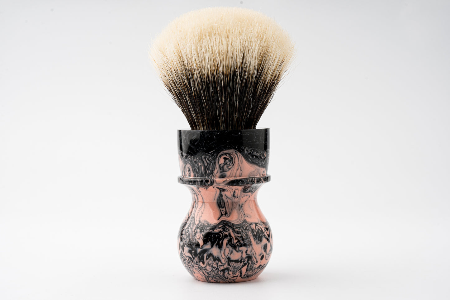 Destiny- Pink Swirl shaving brush handle