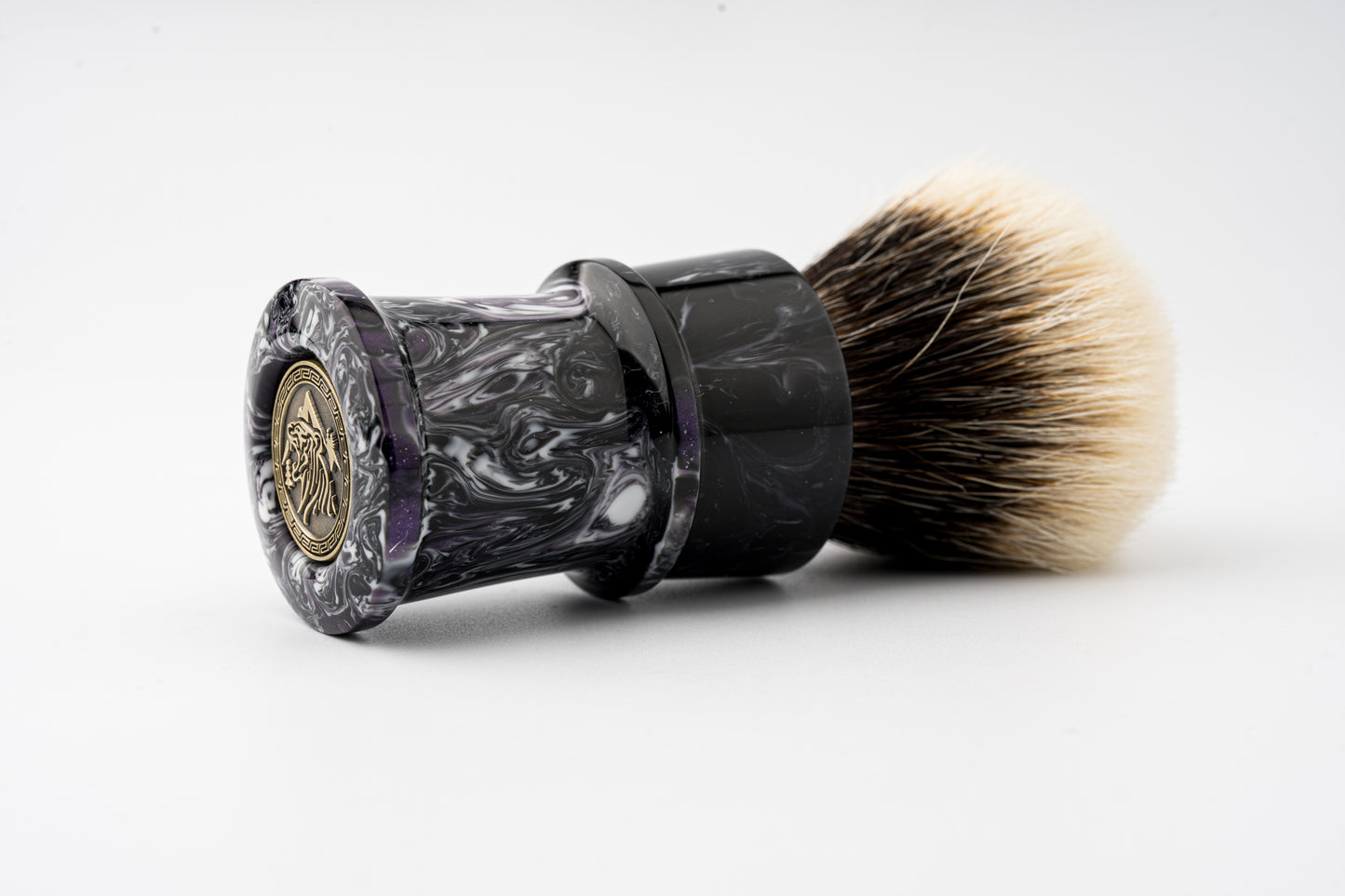 Fortress - YinYang shaving brush handle