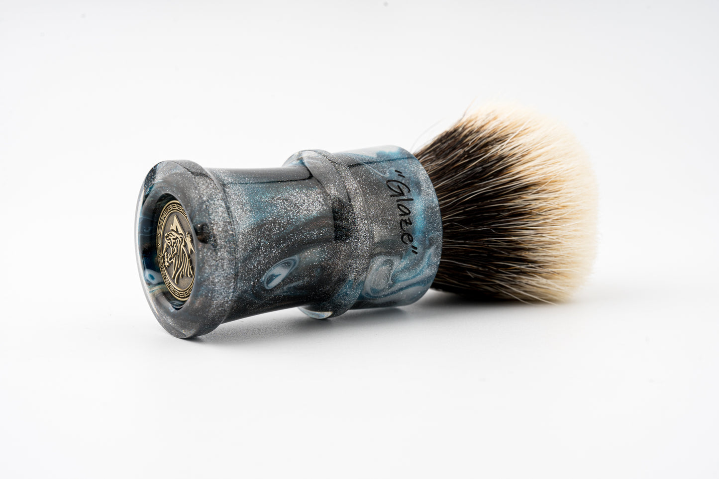 Glaze - Fortress - Aurora shaving brush handle