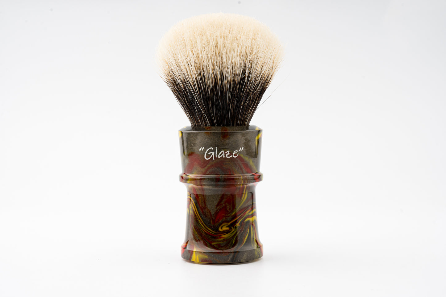 Glaze - Fortress - 红日 shaving brush handle