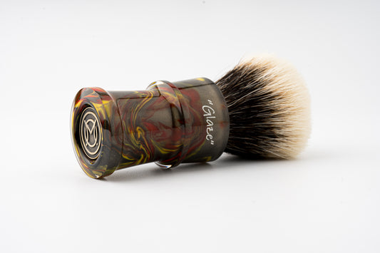 Glaze - Fortress - 红日 shaving brush handle