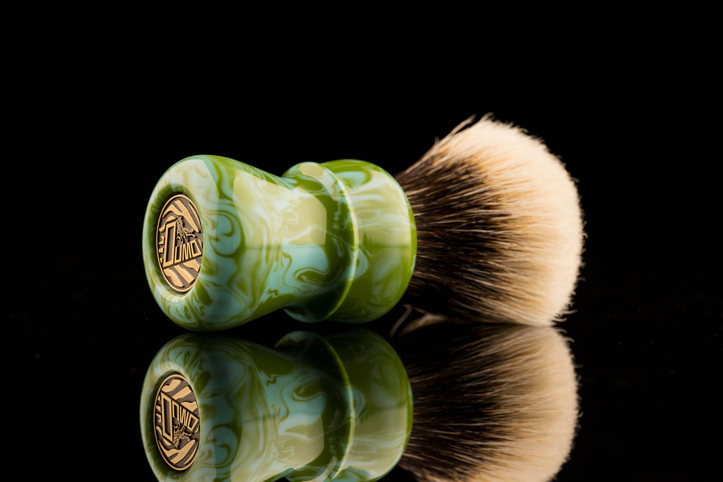 Compass - Algae Lake shaving brush handle