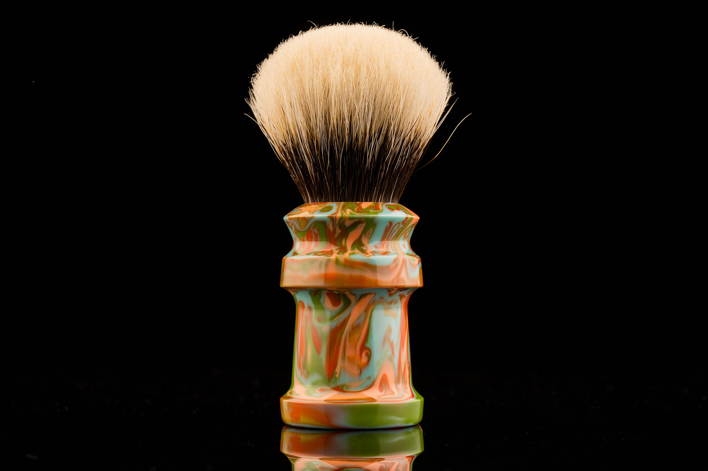 Ding - 1 - Kaleidoscope shaving brush handle
