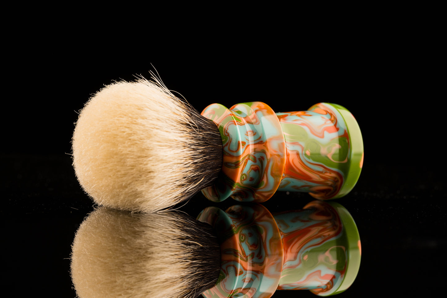 Ding - 1 - Kaleidoscope shaving brush handle
