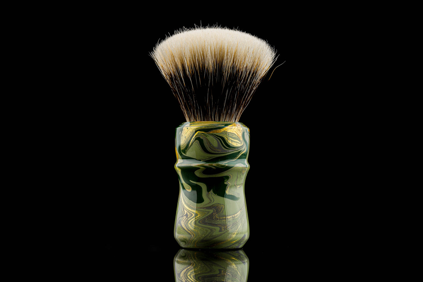 Fluid Art - Warhammer - Sunflower Forest shaving brush handle