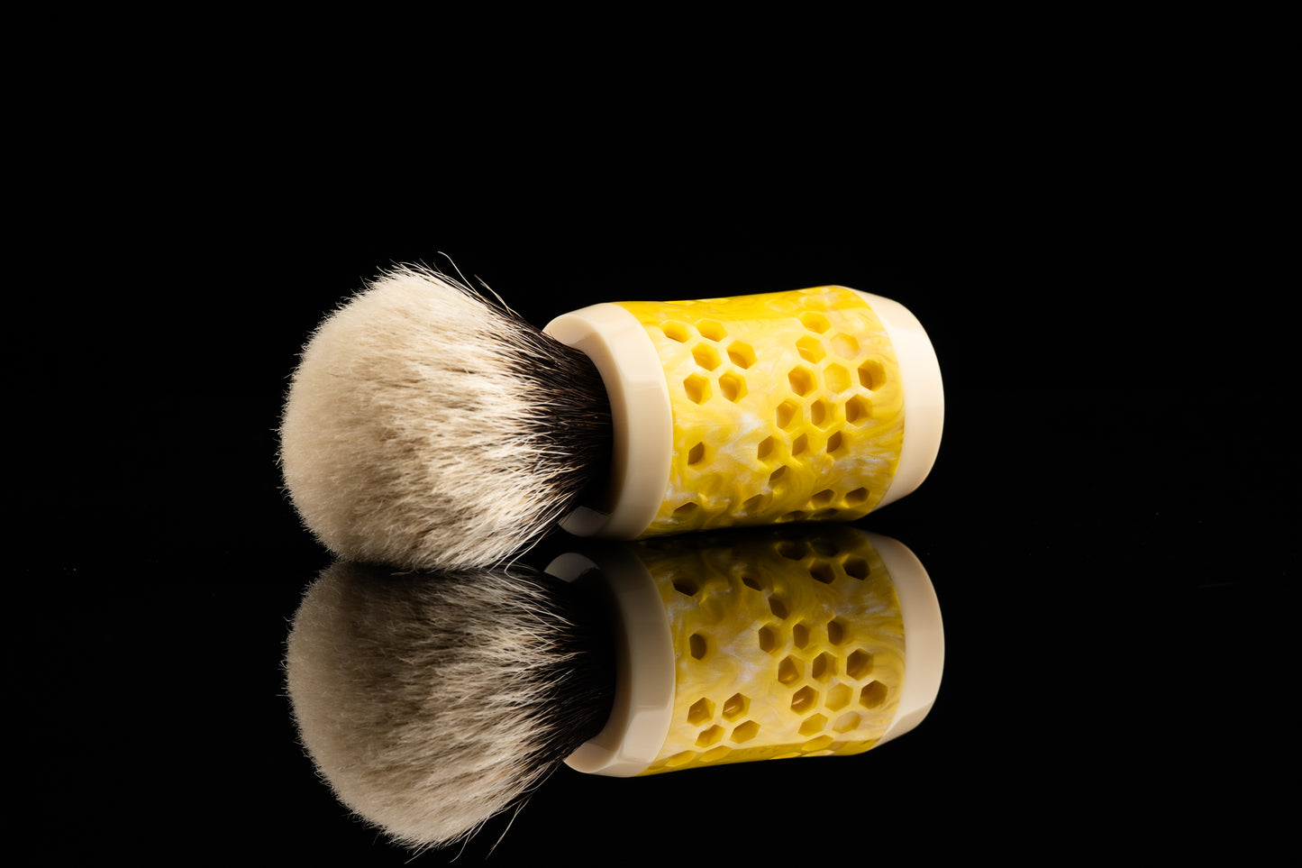 Honeycomb Master Edition shaving brush handle - #11