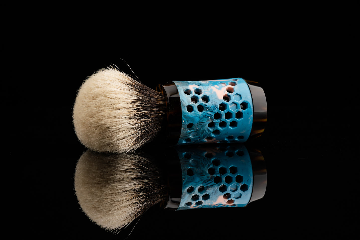 Honeycomb Master Edition shaving brush handle - #1