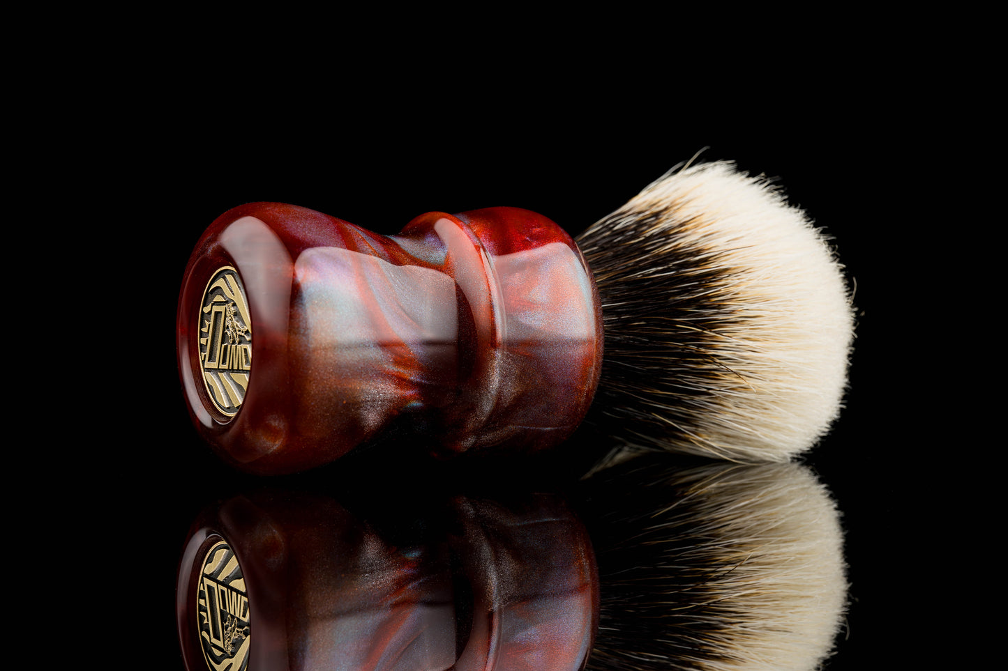 Compass - Neon shaving brush handle