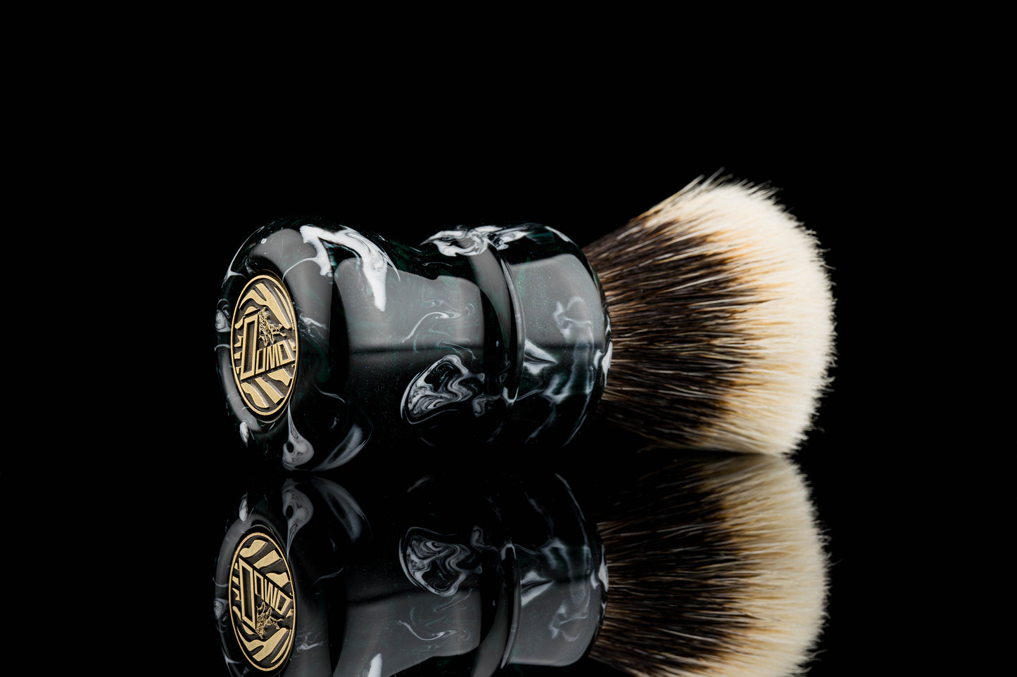 Compass - Poison Star shaving brush handle