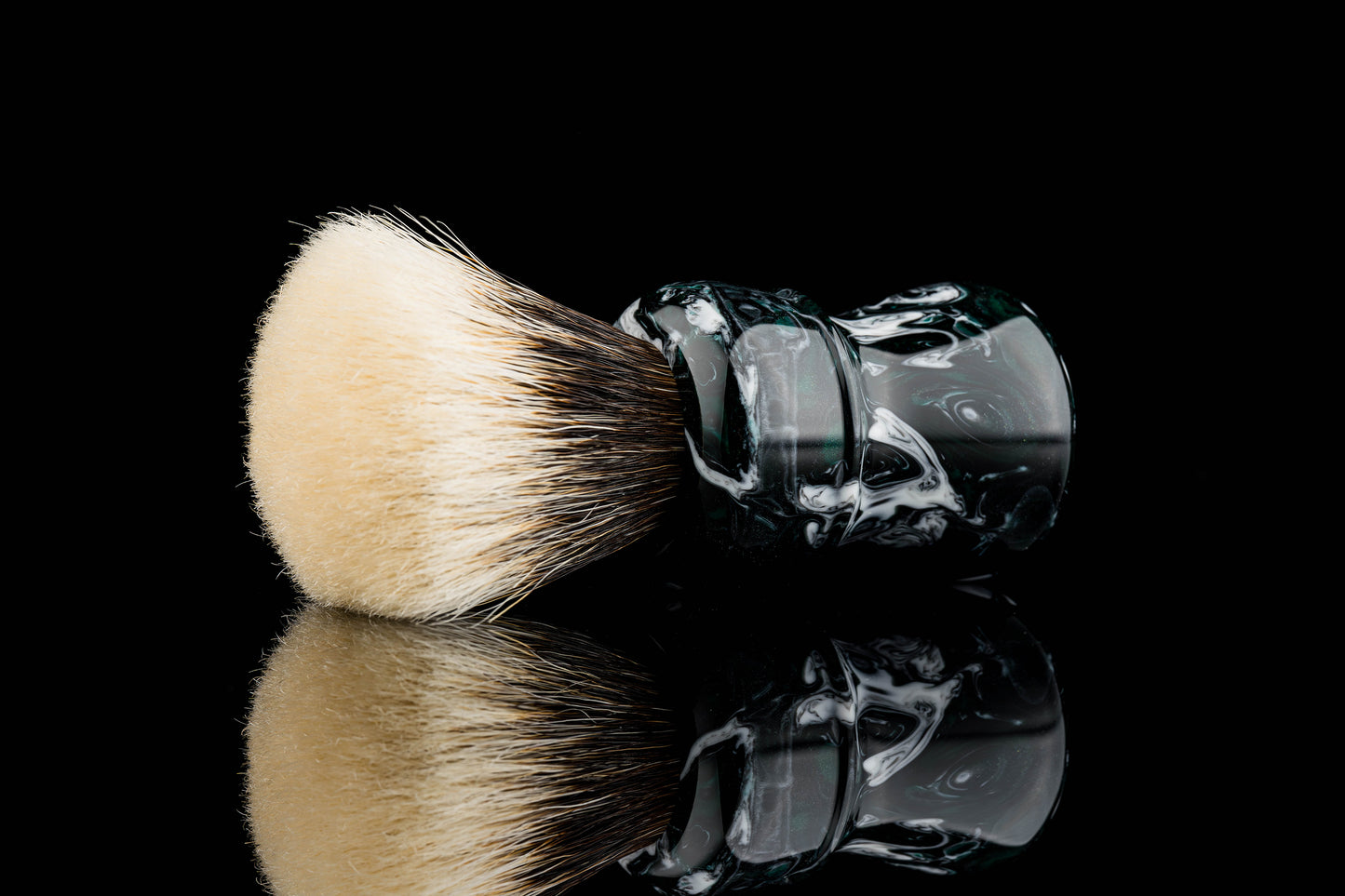 Compass - Poison Star shaving brush handle