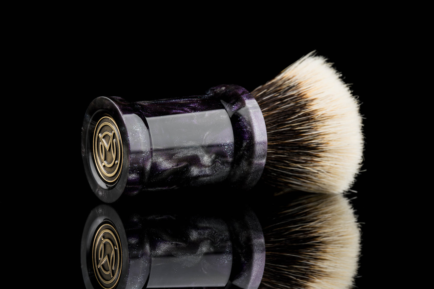 国士无双-“紫殇” shaving brush handle