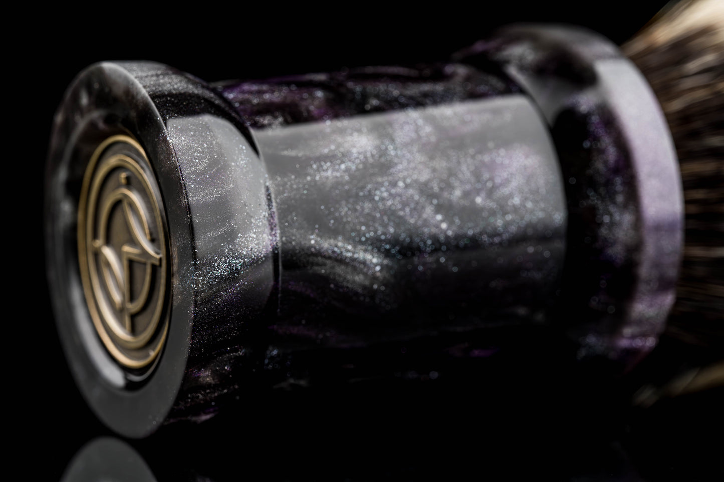 国士无双-“紫殇” shaving brush handle