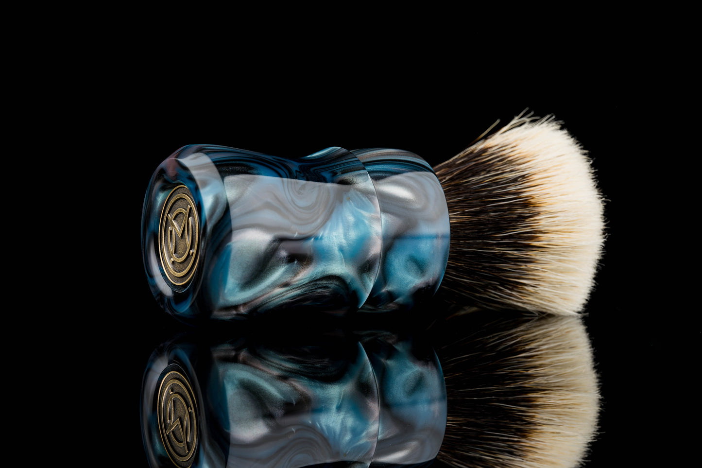 Warhammer - Azure shaving brush handle