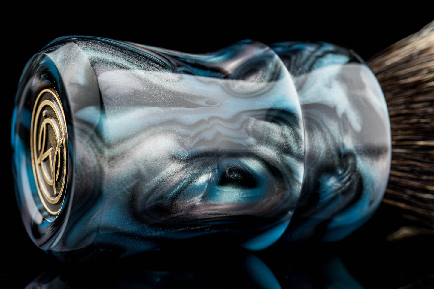 Warhammer - Azure shaving brush handle