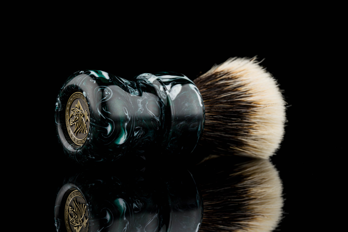 Compass - Swamp shaving brush handle
