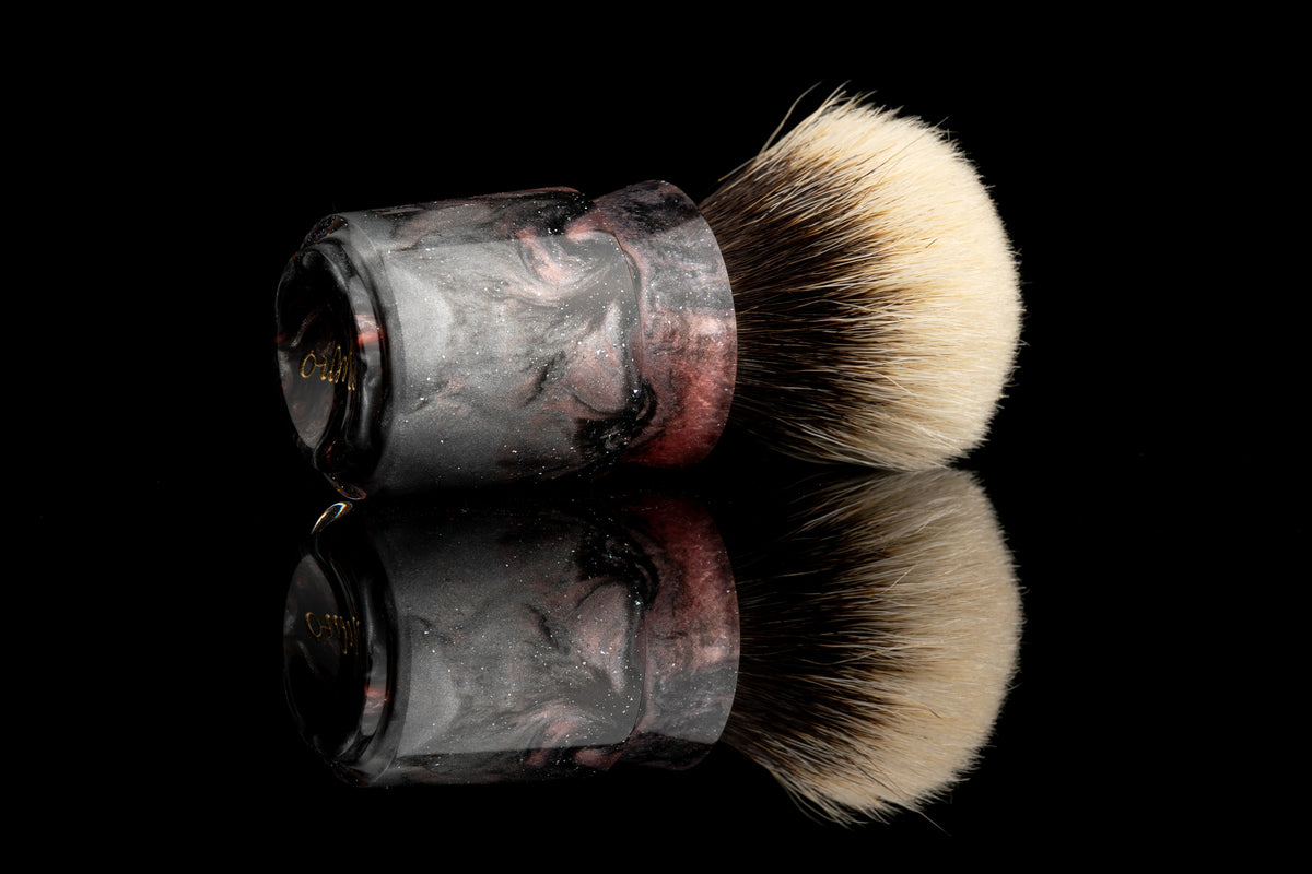 Ming - Yuxi - Glaze - ‘Chaos’ shaving brush handle