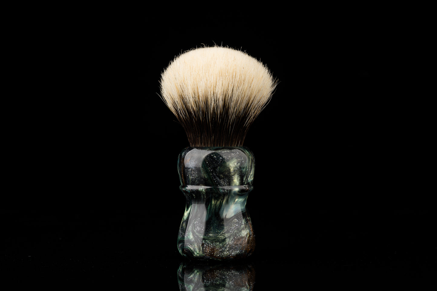 Compass - ‘Wormhole’ shaving brush handle