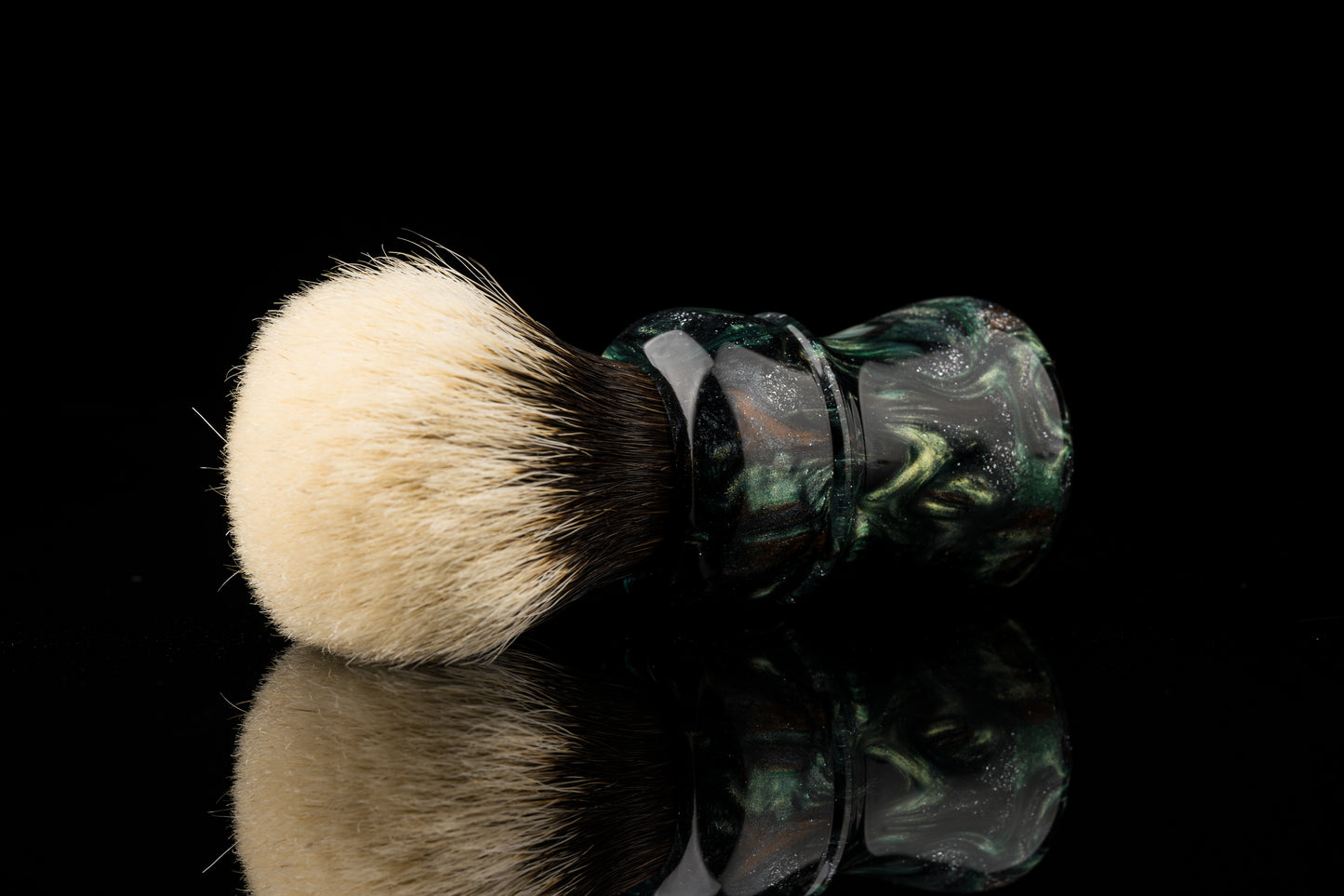 Compass - ‘Wormhole’ shaving brush handle