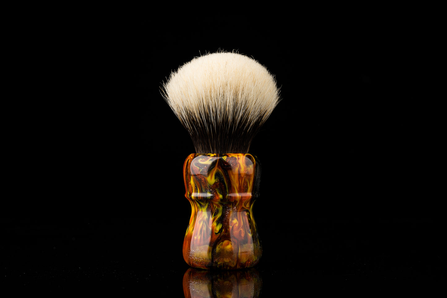 Compass - ‘Fireworks’ shaving brush handle