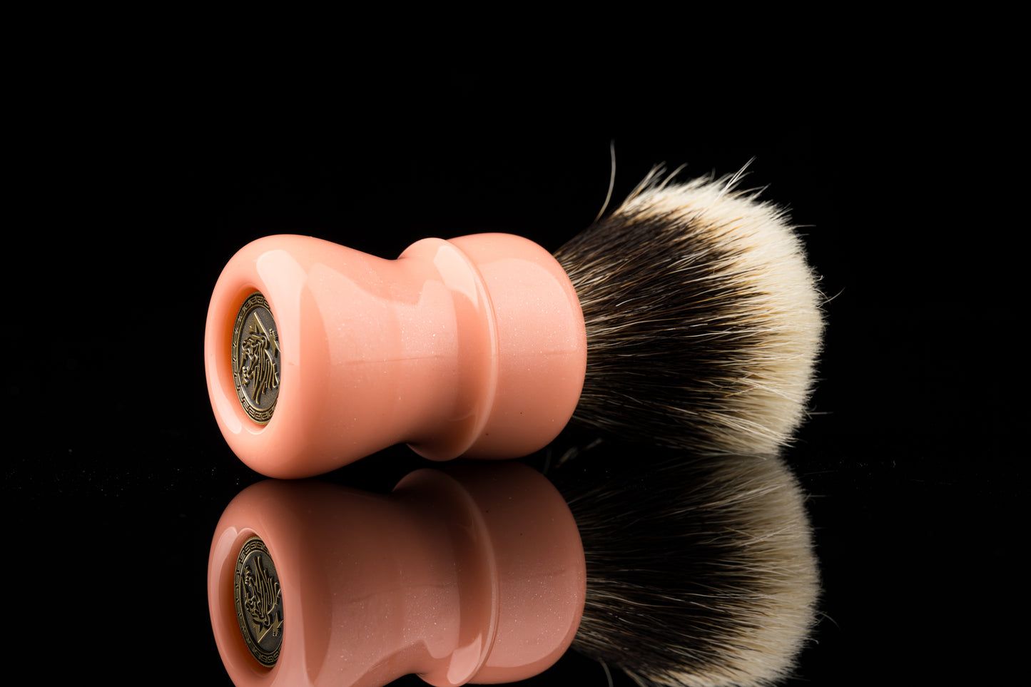 Compass - ‘Peach’ shaving brush handle