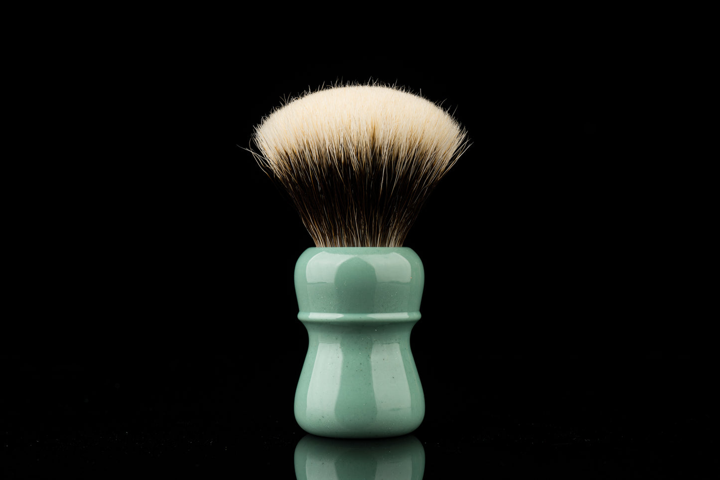 Compass - ‘Green Onion’ shaving brush handle
