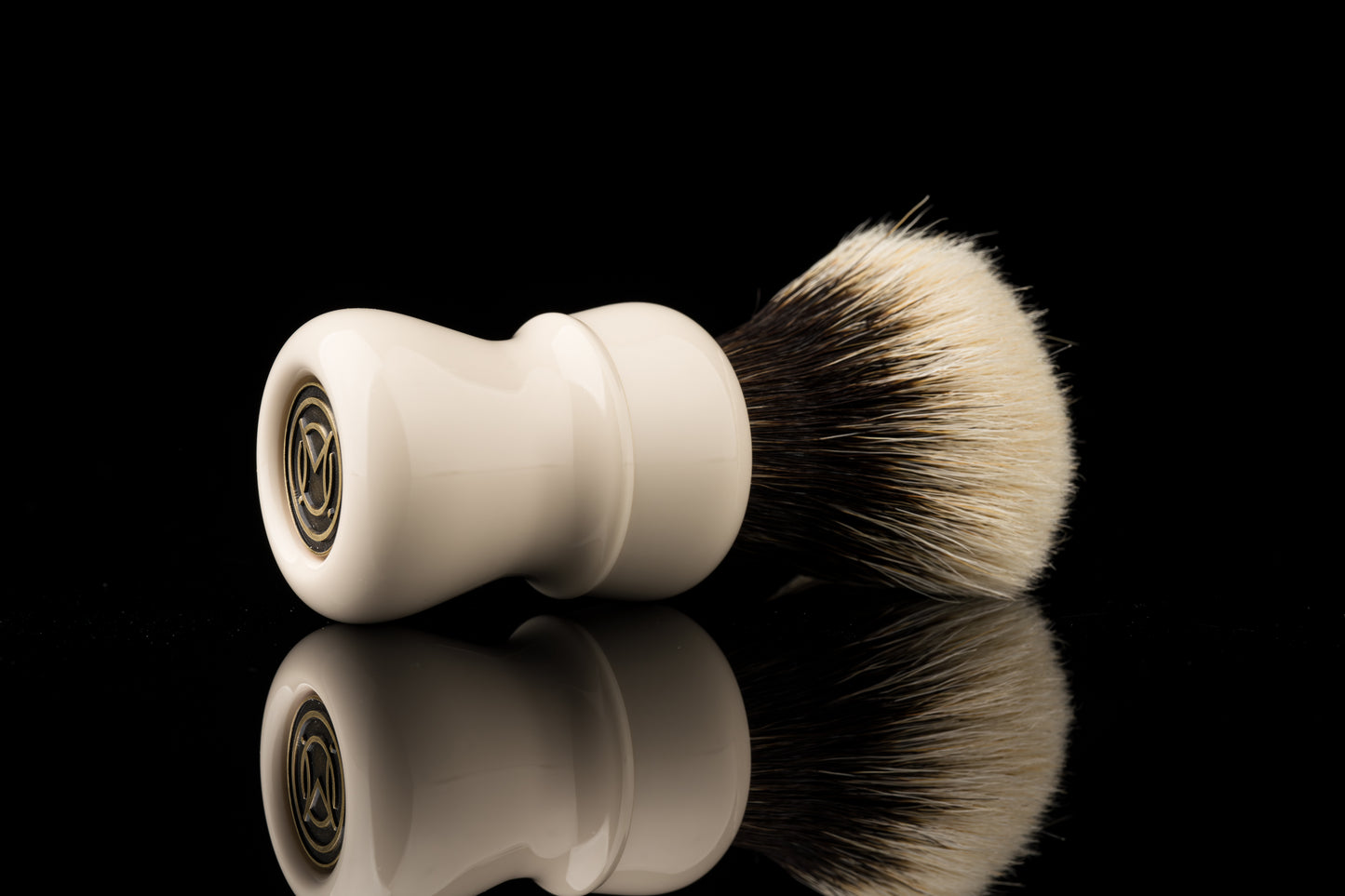 Compass - ‘White Peach’ shaving brush handle