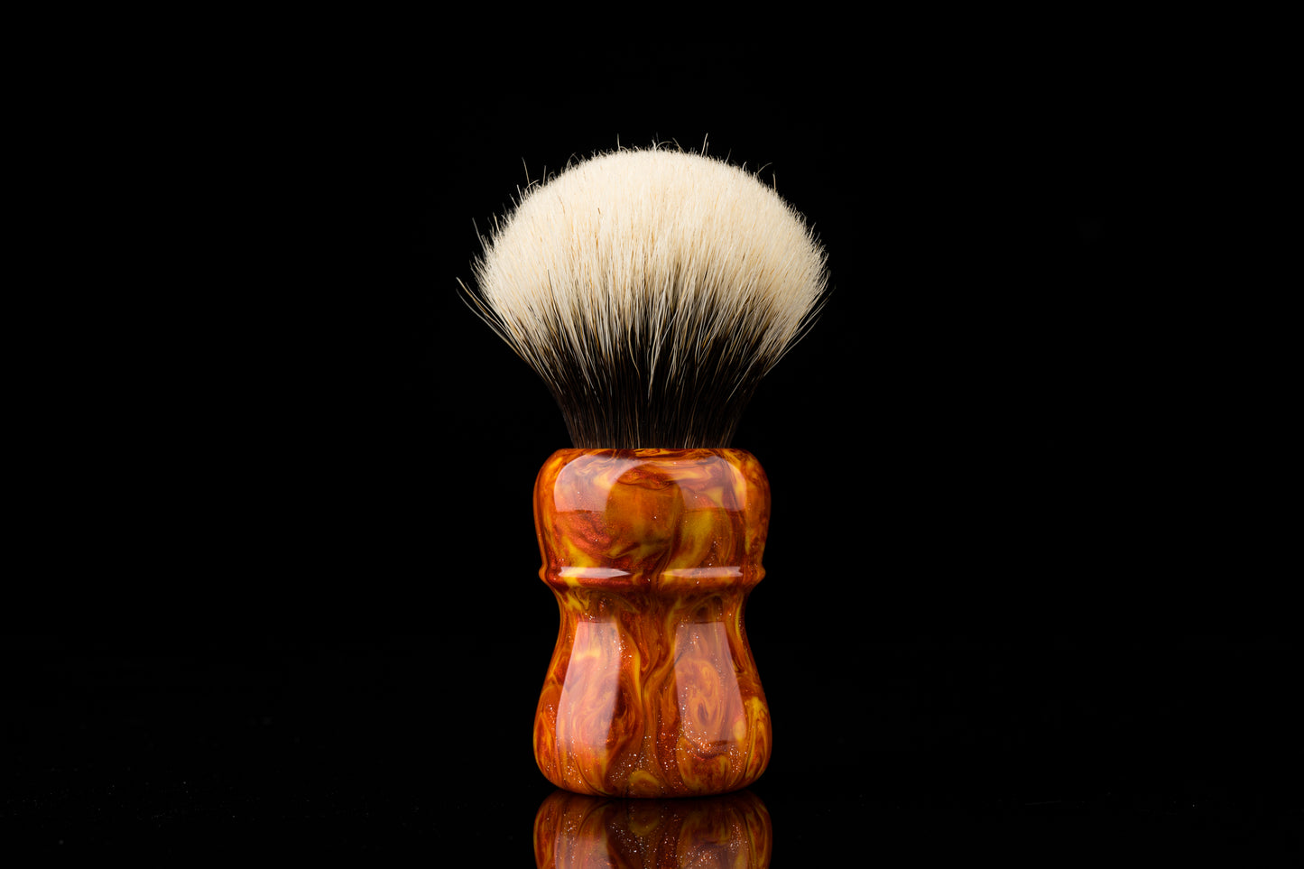 Compass - ‘Red-Hot’ shaving brush handle