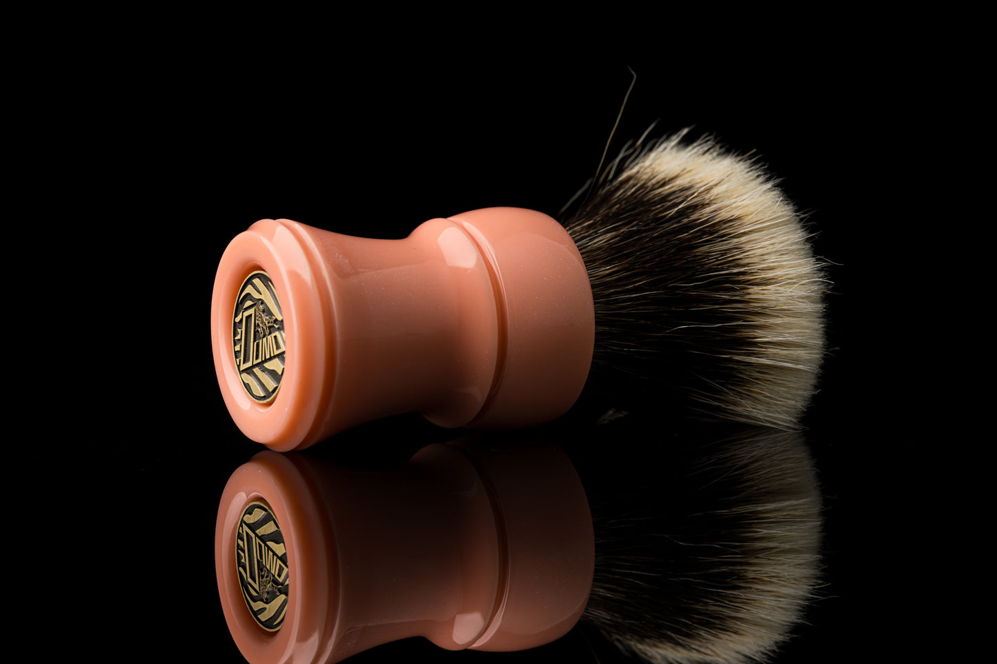 Climber - ‘Pink Jade’ shaving brush handle