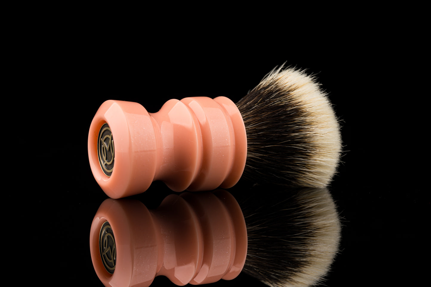 New Chubby - ‘Peach’ shaving brush handle